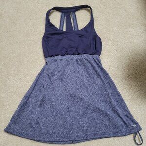 Champion Women's Built in Bra Tank Top, Blue, Size Small